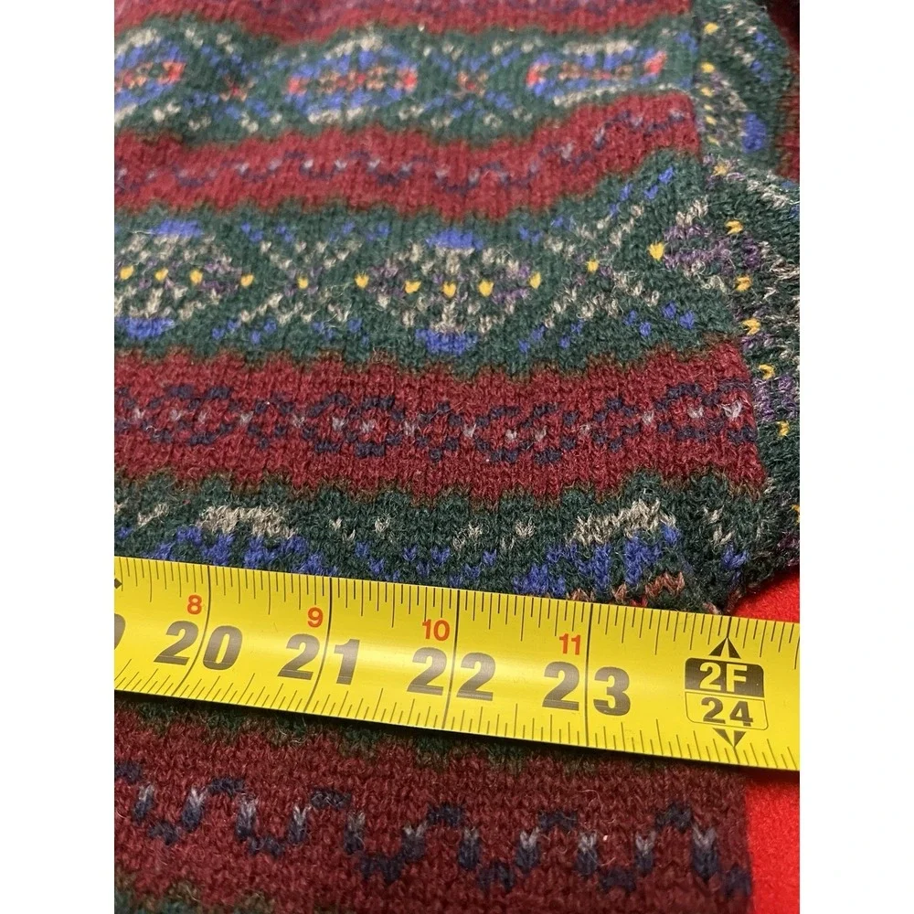 1970's Brooks Brothers Isle Knit Vintage Pullover Sweater Size XL Scotland Rare
